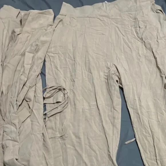 2pc Linen Set NWOT - Picture 11 of 13